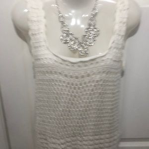 White vintage/dress Silver necklace by paparazzi